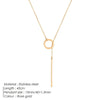 Estrella - Round Stick Pendant Necklace - Jimi Brothers 