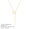 Estrella - Round Stick Pendant Necklace - Jimi Brothers 