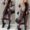 Long Sleeve Button Knitted Sweater Coat Cardigan