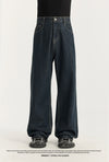 Summer Primary Color Loose Street Wide Leg Jeans