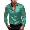 Men&#39;s British Style Shirt Long Sleeve