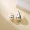 Fringe - Exaggerated Large Water Drop Metal Earrings - Jimi Brothers 