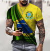 Summer Brazil Men&#39;s Shirt