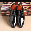 Glossy Oxford Leather Shoes - Jimi Brothers 