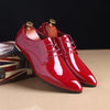 Glossy Oxford Leather Shoes - Jimi Brothers 