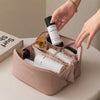 High-Capacity Leather Cosmetic Organizer - Jimi Brothers 