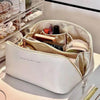 High-Capacity Leather Cosmetic Organizer - Jimi Brothers 