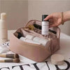 High-Capacity Leather Cosmetic Organizer - Jimi Brothers 