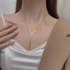 Kary - Long Sexy V-shaped necklace. - Jimi Brothers 