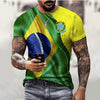 Summer Brazil Men&#39;s Shirt