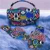 Lady - Jelly Snake Print Shoes and Handbag Set - Jimi Brothers 