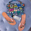 Lady - Jelly Snake Print Shoes and Handbag Set - Jimi Brothers 