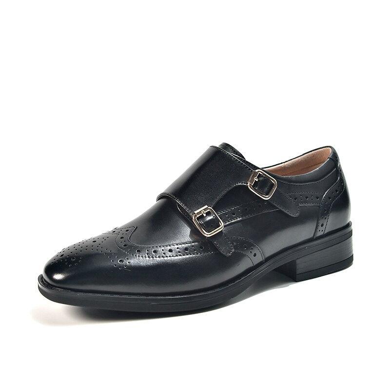 Layla - Brogue Style Monk Shoes for Women - Jimi Brothers 