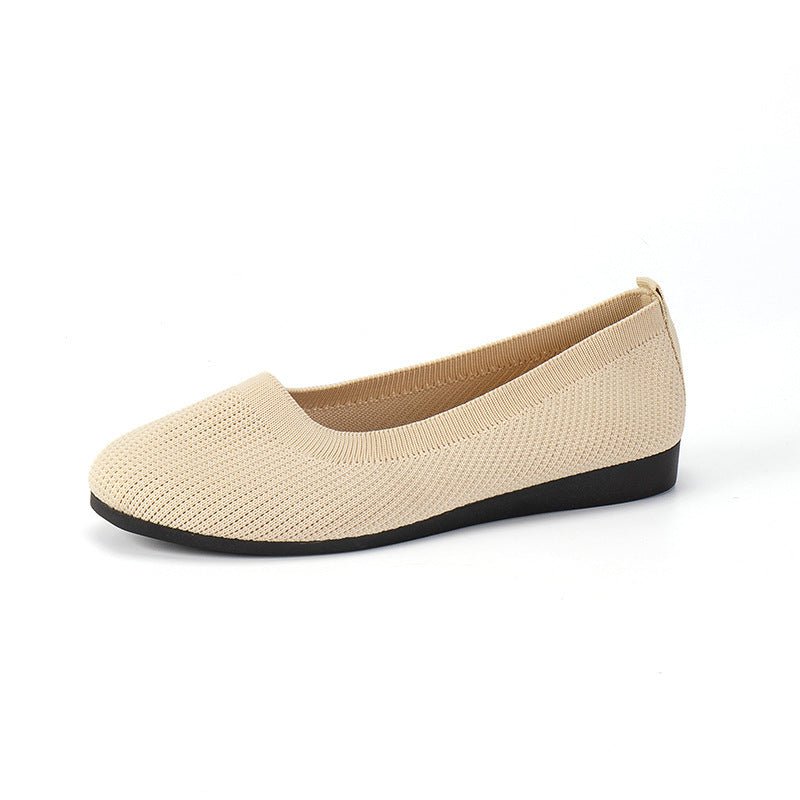 Lina - Comfortable Round Toe  Ballerina Soft Shoes