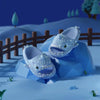 Luminous Shark Slippers - Jimi Brothers 