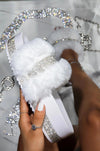 Luxury Designer Women Fur Rhinestone Slippers - Jimi Brothers 