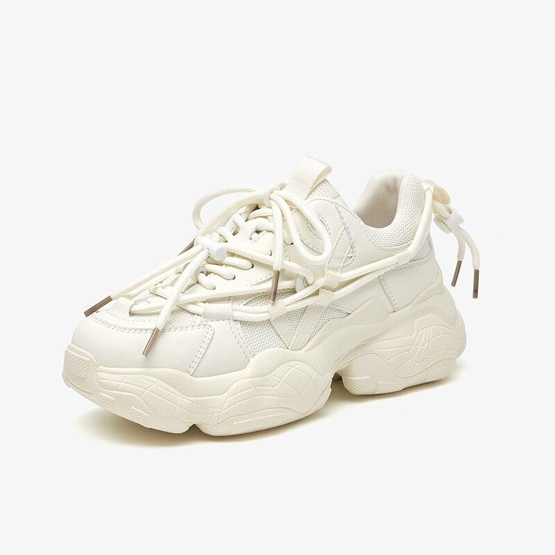 Lyn - Chunky Sneakers with Side Lace-up Decor - Jimi Brothers 