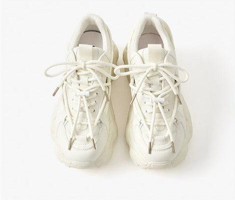 Lyn - Chunky Sneakers with Side Lace-up Decor - Jimi Brothers 