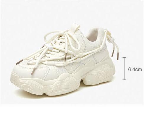 Lyn - Chunky Sneakers with Side Lace-up Decor - Jimi Brothers 