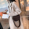 Lynda - Retro Semicircle Leather Handbag - Jimi Brothers 