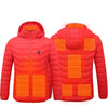 New Heated Jacket Coat USB Electric Jacket Cotton Coat Heater Thermal Clothing Heating Vest Men&#39;s Clothes Winter