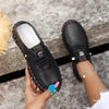 Platform Leather Lace Up Moccasins for Women - Jimi Brothers 