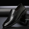 PRESTON - Men&#39;s Black Leather Formal Shoes - Jimi Brothers 