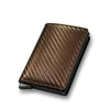 RFID Black Magic Trifold Leather Slim Mini Wallet - Jimi Brothers 