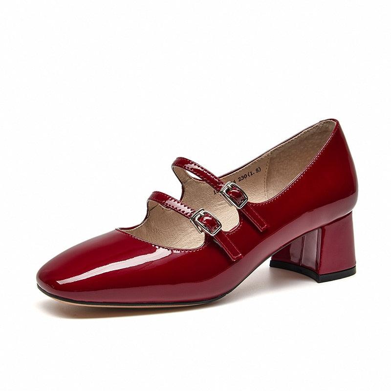 Rocio - Mary Jane pumps In patent leather. - Jimi Brothers 