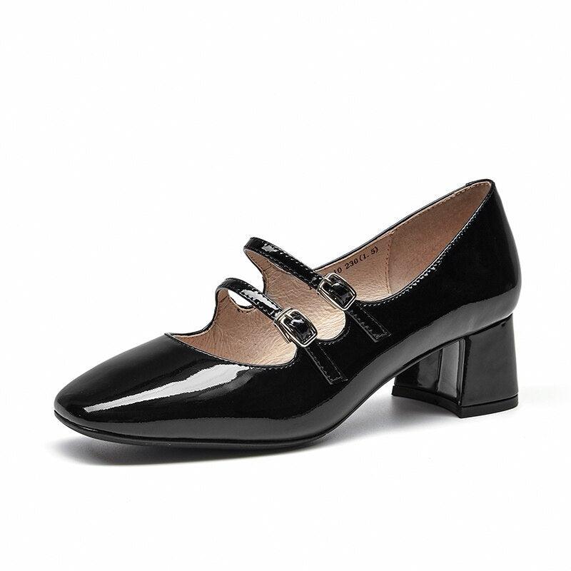 Rocio - Mary Jane pumps In patent leather. - Jimi Brothers 