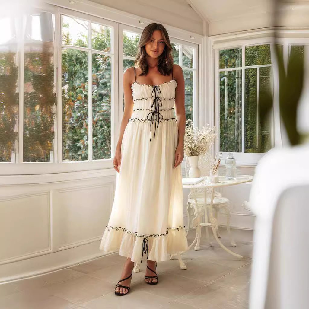 Sally - Long Summer Dress country style