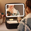 Smart LED Cosmetic Case with Mirror - Jimi Brothers 