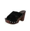 Square High Heel Platform Women&#39;s Summer Sandals: Elegant Rivet Pumps - Jimi Brothers 