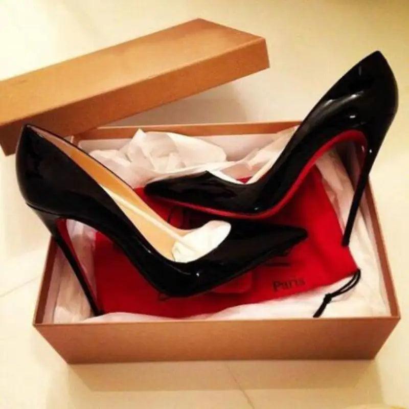 The cMore - Red Bottom High Heel Pumps for Women - Jimi Brothers 