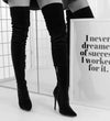 Thin Long Thigh Boots For Women - Jimi Brothers 