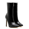 Women Fashion Pointed Toe Modern Ankle Boots - Jimi Brothers 