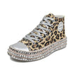 Women Leopard Canvas Shoes - Jimi Brothers 