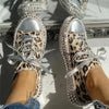 Women Leopard Canvas Shoes - Jimi Brothers 