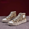 Women Leopard Canvas Shoes - Jimi Brothers 