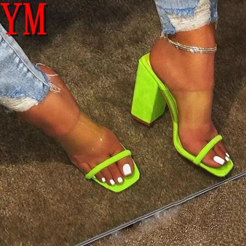 Women Transparent PVC Sandals - Jimi Brothers 