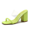 Women Transparent PVC Sandals - Jimi Brothers 