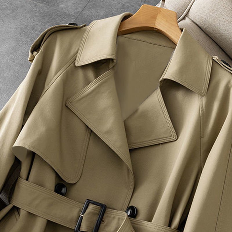 Women trench coat British style