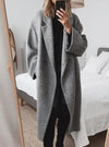 Women&#39;s Multi-color Multi-size Woolen Trench Coat Coat