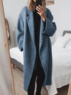 Women&#39;s Multi-color Multi-size Woolen Trench Coat Coat