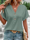 Breathable blouse in timeless textured fabric - Nevova - Jimi Brothers 