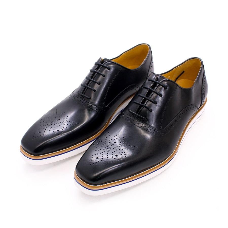 Jim - Leather casual men's shoes - Jimi Brothers 